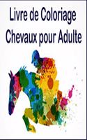 Livre de Coloriage Chevaux pour Adulte