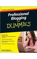 Professional Blogging for Dummies