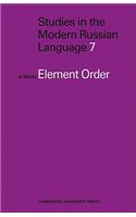 Element Order