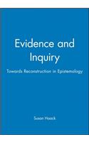 Evidence and Inquiry