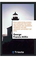 Evil and Evolution