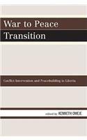War to Peace Transition