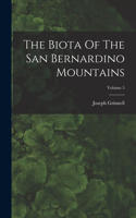 Biota Of The San Bernardino Mountains; Volume 5