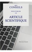 Mes conseils pour publier un article scientifique