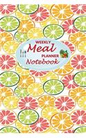 Weekly Meal Planner Notebook