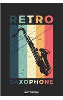 Saxophone Instrument Art Graphic Notebook