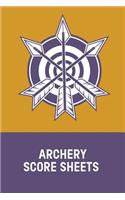 Archery Score Sheets