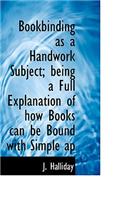 Bookbinding as a Handwork Subject