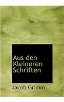 Aus Den Kleineren Schriften