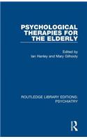 Psychological Therapies for the Elderly
