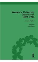 Women's University Narratives, 1890–1945, Part I Vol 1