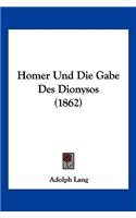 Homer Und Die Gabe Des Dionysos (1862)