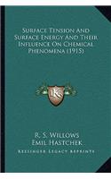 Surface Tension And Surface Energy And Their Influence On Chemical Phenomena (1915)