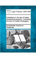treatise on the law of sales of personal property