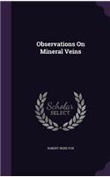 Observations On Mineral Veins