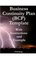 Business Continuity Plan (Bcp) Template with Instructions and Example