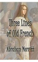 Three Lines of Old French