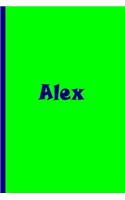 Personalized Writing Journal- Alex