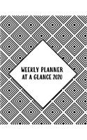 Weekly Planner At A Glance 2020