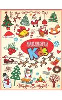 Merry Christmas Coloring Book For Kids