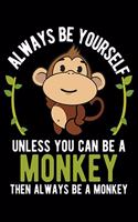 Always Be Yourself Unless You Can Be A Monkey Then Always Be a Monkey