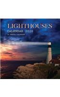 Lighthouses Calendar 2020: 16 Month Calendar