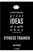 Kalender für Fitness Trainer