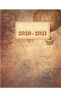 Monthly Planner 2020 - 2021