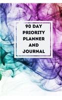 90 Day Priority Planner and Journal