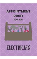 Appointment Diary for an Electrician