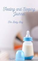Feeding and Sleeping Journal for Baby Boy