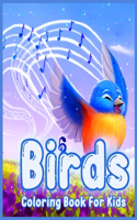 Bird Coloring Book for Kids