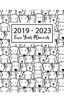 2019-2023 Five Year Planner: Agenda Planner for the Next Five Years, Agenda Planner Schedule Organizer, 60 Months Planner, Appointment Notebook Personal Management Record Journa(4 2019 - 2023 Year Planner Monthly Calendar)
