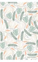 2019 Planner: Daily Weekly & Monthly Organizer Flower Arranging Floristry Pattern Cover