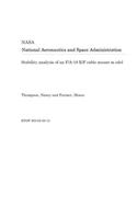 Stability Analysis of an F/A-18 E/F Cable Mount M Odel