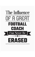 The Influence of a Great Football Coach Can Never Be Erased