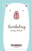 Vocabulary Writing Notebook
