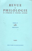 Revue de Philologie 1981/T55,2