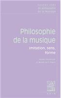 Textes Cles de Philosophie de la Musique