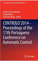 Controlo'2014 - Proceedings of the 11th Portuguese Conference on Automatic Control