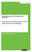 Social and environmental impacts of road improvements in the Philippines