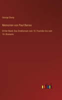 Memoiren von Paul Barras