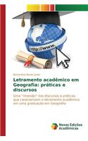 Letramento acadêmico em Geografia: práticas e discursos