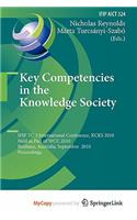 Key Competencies in the Knowledge Society: (English)