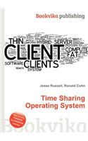 Time Sharing Operating System: (English)