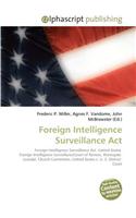 Foreign Intelligence Surveillance ACT: (English)