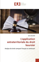 L'application extraterritoriale du droit boursier