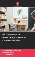 Metodologia de Investigação Para as Ciências Sociais