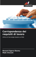 Corrispondenza dei requisiti di lavoro