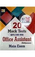 20 MOCK TESTS IBPS CWE RRB OFFICE ASSISTANT MAIN EXAM 2017
